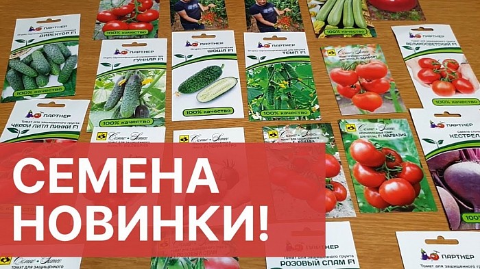 Новинки семян овощных и цветочных культур из Каталога Всё для Всех