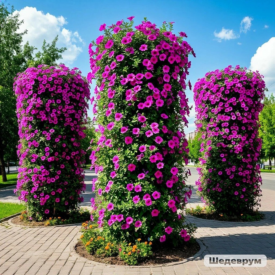 Вертикальное озеленение ЛСП